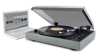 Crosley CR6009A-OR Advance Turntable with USB and Software Suite for Ripping and Editing Audio (Orange) N6