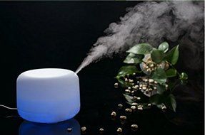 500ml Round Home Big Series LED Aroma Diffuser Essential Oil Air Humidifier FD04 by Purple-Violet