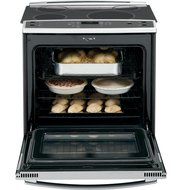 GE PHS920SFSS Profile 30" Stainless Steel Electric Slide-In Induction Range - Convection N4