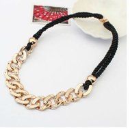 Fashion Jewelry Womens Chunky Statement Gold Chain Pendant Necklace Bib Choker N3