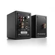 Music Hall USB-1 Turntable Package w/ Pair of Audioengine A2+ Desktop Speakers (Black)