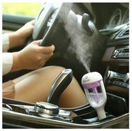 ZELAF&reg; Z8 Car Charger Port Mini Travel Portable Cool Mist Ultrasonic Humidifier with Aroma Diffuser Essential... N2