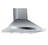 760 CFM Ducted Wall Mounted Range Hood Size: 10.5" H x 48" W x 19.7" D