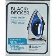 Black &amp; Decker Corded Xpress Steam Iron, Blue N4