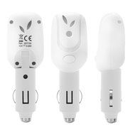 Car Air Purifier Auto Air Freshener with Colorful LED Lights, Emit Negatively Charged Ions to Minimize Germs,... N3