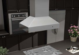 Z Line 697i-RS-36 900 CFM Island Mount Range Hood with Remote Single Blower, 36" N2