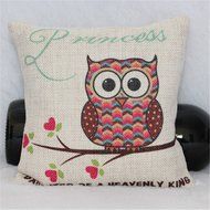 MEGOOD Flax Cloth 19x19cm 330g Air Purifying Bag Moso Bamboo Charcoal Air Purifiers(Owl)