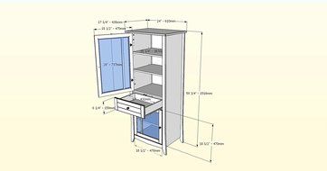 Elegance Curio Cabinet 200317 from Nexera, Espresso N3