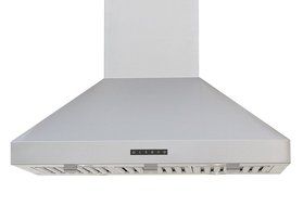 Windster Hood RA-7648SS Residential Stainless Steel Island Range Hood Set, 48-Inch