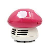 Makhry Mushroom Shaped New Portable Corner Desk Vaccum Cleaner Mini Cute Vacuum Cleaner Dust Sweeper (green) N27
