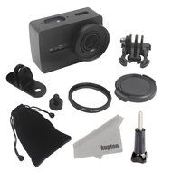 Yi 4K Action Camera Accessories, Kupton Xiaoyi 4K II Silicon Protective Cover+ Frame Mount Housing+ Head Strap... N30