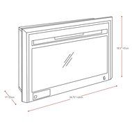 CorLiving FPE-105-F Electric Fireplace Insert N3