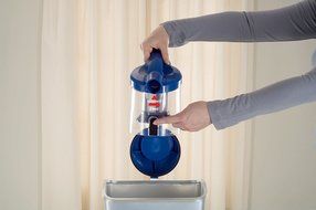 BISSELL Zing Rewind Bagless Canister Vacuum, Caribbean Blue - Corded N5