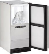 U-Line UCLR1215SOD40B 15" Outdoor Series Clear Ice Maker with 60 lbs Daily Production, 30 lbs Storage Capacity... N2
