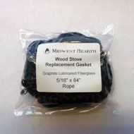 Midwest Hearth Wood Stove Replacement Gasket for Woodburning Stoves - Graphite Impregnated Fiberglass Gaskets... N2