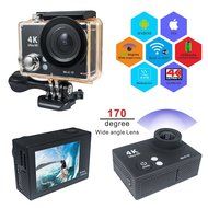 4K WIFI Extreme Sport Action Camera Auein Super Slim Ultra HD Waterproof DV Camcorder 12MP 170 Degree Wide Angle... N3
