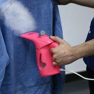 Garment Steamer, Yokkao Mini Portable Handheld Clothes Ironing Steam Cleaner with 200ML Water Tanks for Travel... N18