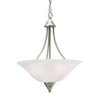 Kichler Lighting 3277NI 3 Light Telford Large Pendant, Brushed Nickel by Kichler