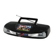 Supersonic SC-1393 Portable Audio System with Remote Control and 4.3 LCD Screen / USB, SD, AUX Inputs / AM, FM...