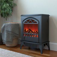 Phoenix Electric Fireplace Free Standing Portable Space Heater Stove N2