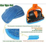 [A-TOP] 9.4 x 13.4&rdquo; Microfiber Steam Mop Pads Euroflex Monster &amp; Hann (Pack of 4) N6