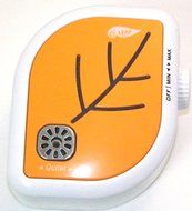 O3 LEAF Plug-In Adjustable Ionic Air Purifier (ORANGE)