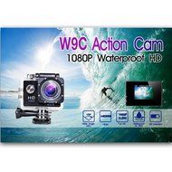 Flymemo W9C 1080P FHD 170 Degree Angle WiFi Action Camera 30m Waterproof Looping Video Motion Detection with 2.0...
