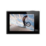 TONSEE Sport Camera H3R Ultra 4K HD 2.0 Inch Screen Action Camera Waterproof 30m+Remote Control - Blue N4