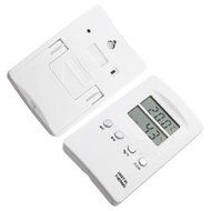 White New Humidity Digital LCD Indoor Outdoor Thermometer Hygrometer