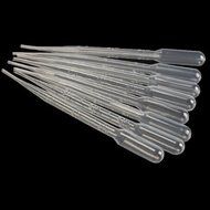SODIAL(R) 100PCS Graduated Pipettes Dropper Polyethylene (3ml) N2