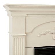 Southern Enterprises Sicilian Harvest Electric Fireplace in Mahogany N2
