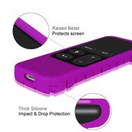 Apple TV (4th Gen) Remote Case - Casebot [Honey Comb Series] Light Weight [Anti Slip] Shock Proof Silicone Cover... N28