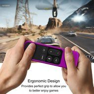 Apple TV (4th Gen) Remote Case - Casebot [Honey Comb Series] Light Weight [Anti Slip] Shock Proof Silicone Cover... N29
