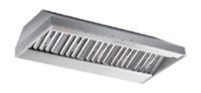 Best CP57IQT482SB 46.375" Potenza Series Built-in Range Hood with 1200 CFM Blower LED Lamp Lighting Electronic...