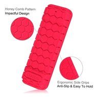 Apple TV (4th Gen) Remote Case - Casebot [Honey Comb Series] Light Weight [Anti Slip] Shock Proof Silicone Cover... N36
