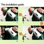 Mini 600-watt Hand Held Garment Steamer,household mini garment steamer portable Mini Travel Clothes Steamer---... N3