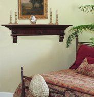 Pearl Mantels 416-60-70 Devonshire Wood 60-Inch Mantel Shelf, Distressed Cherry