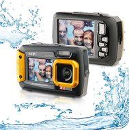 20MP Waterproof ACQUA 8800 Shockproof UnderWater Digital Camera Video recorder (Orange) with 32GB card By SVP N5