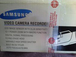 SAMSUNG VHS Model #SCF754 Full Size Camcorder NIB N3