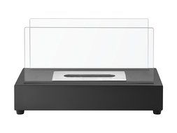 Ignis Portable Tabletop Ventless Bio Ethanol Fireplace - Tower (Stainless Steel) N5