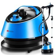 1350ml Professional Garment Clothes Fabric Dual Bar Steamer Portable Blue NEW N5