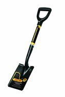 Truper 31201 Tru Pro 29-Inch Square Point Shovel with Fiberglass D-Handle N9