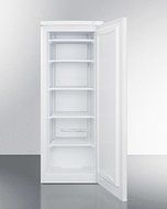 Summit UF877L 22" AccuCold Series Upright Freezer with 5.8 cu. ft. Capacity Factory Installed Lock Wired Shelves... N3