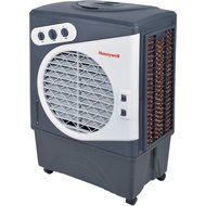 Honeywell CO48PM 100 Pt. Commercial Indoor/Outdoor Portable Evaporative Air Cooler - White/Grey N17