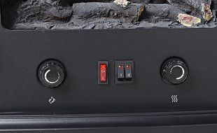 Homestar ZARRIZO Baltimore Stove, 17.6" x 9.45" x 22", Black N6