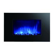 Clevr 750-1500W Adjustable 36" Electric WallMount Fireplace Heater Flat Colors N2