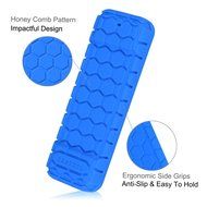 Apple TV (4th Gen) Remote Case - Casebot [Honey Comb Series] Light Weight [Anti Slip] Shock Proof Silicone Cover... N41