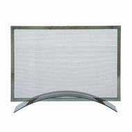 Pleasant Hearth Plated Pewter Fireplace Screen