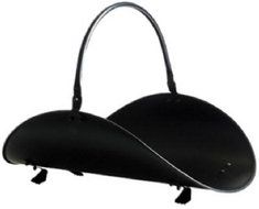 PANACEA PRODUCTS 15218 Black Fireplace log Basket