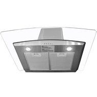 toyofmine 30" Kitchen Wall Mount Stainless Steel Glass Range Hood Stove Vents N3